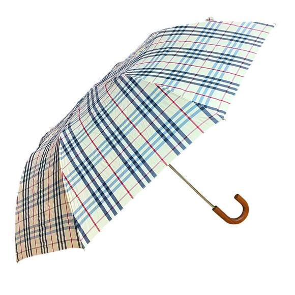 202. Burberry Nova Check Umbrella - Picture 1 of 5